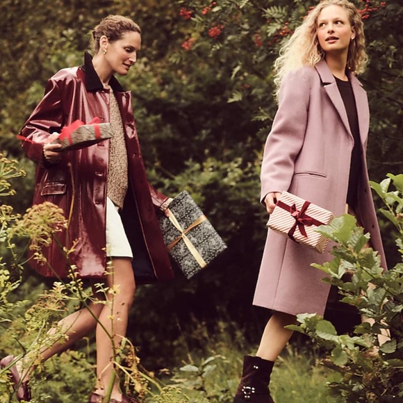 Petite Savoy Topcoat in Italian Wool-Blend Lavender New without Tags 10P Petite - Picture 4 of 16